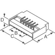 10013057-251200ELF - Brand New Amphenol Communications Solutions FFC/FPC Connectors