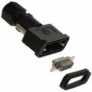 A-DF15-HOOD-WP-R -  Brand New  D-Sub/DVI/HDMI Connectors
