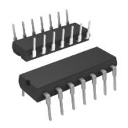 the pic of MC14093BCP -  Brand New ON Semiconductor Gates and Inverters